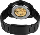 Fossil Bronson Analog Black Dial Men's Watch-ME3217 Stainless Steel, Black Chain