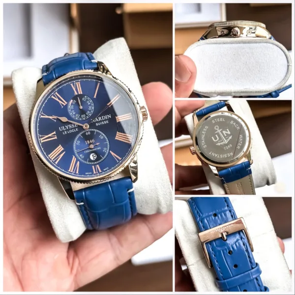 Ulasse Nardin Watch(leather belt)