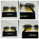 CARTIER SUNGLASSES WITH BRAND BOX & BRAND BAG