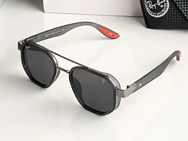 RAY-BAN SUNGLASSES WITH BRAND BOX & BRAND BAG - Image 3