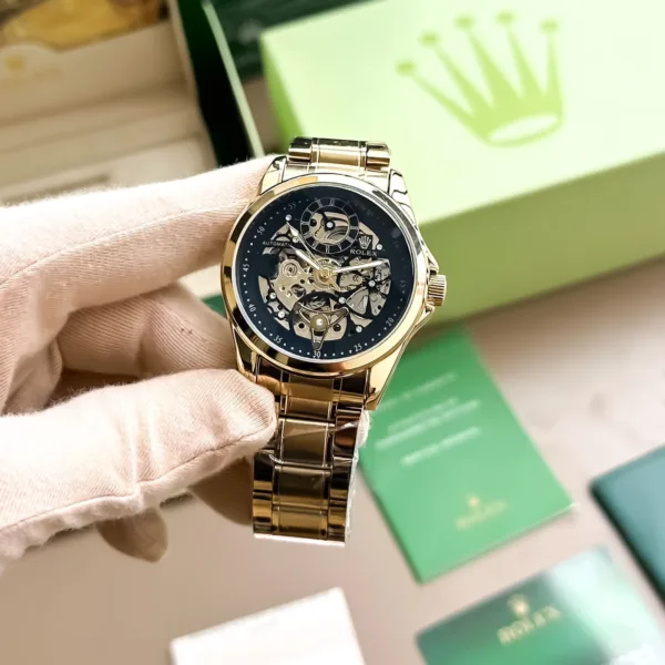 ROLEX SKELETON AUTOMATIC WATCH