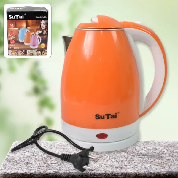 Electric Kettle Boil Dry Protection & Auto-Shut Off (1500-2000W / 2 Ltr.) - Image 4