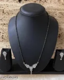 Women's Alloy American Diamond Mangalsutras